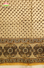 Premium kota Saree with Ajrakh 1