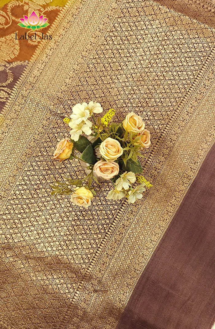 Tussar Munga silk saree 1