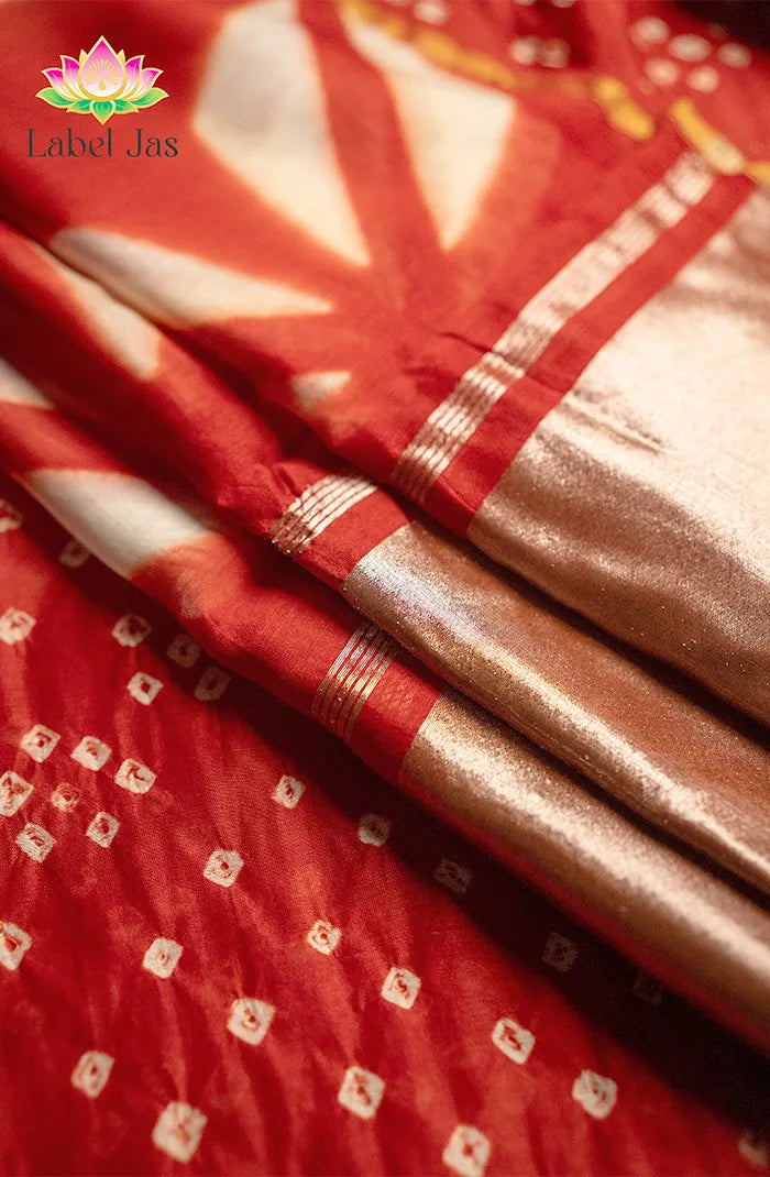 Chanderi Silk Bandhini Salwar_14