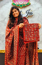 Ajrak Handblock Salwar 12