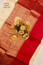 Pure Raw Mango Banarasi Silk Saree