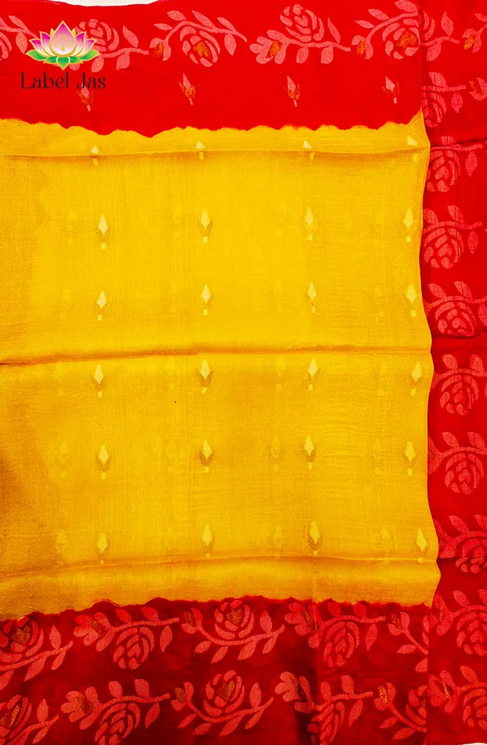 Rose Tussar Saree 3