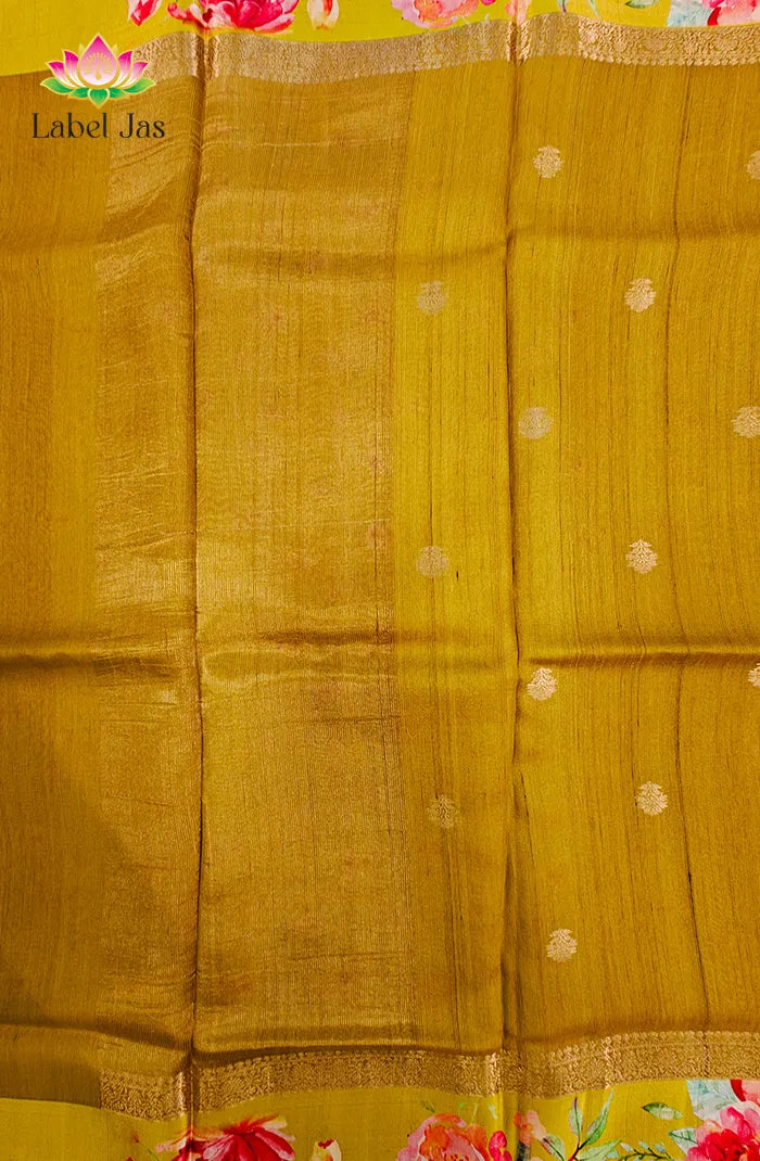 Tussar Georgette Saree