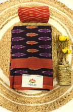Mercerized Ikkat Cotton Saree 5