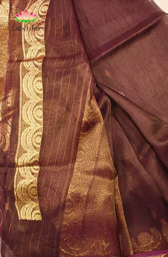 Premium Kora organza Banarasi Silk Saree 2 Secondary image