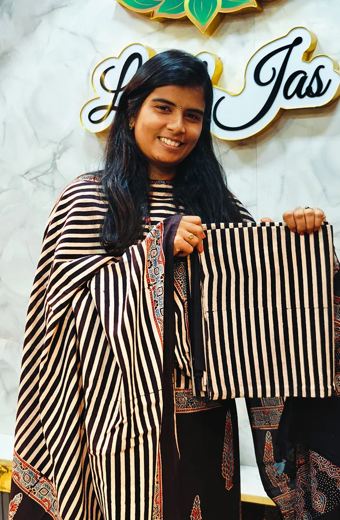 Ajrak Handblock Salwar 4