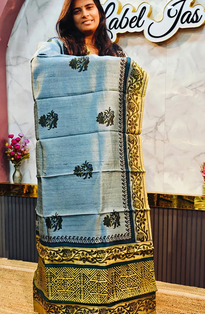 Pure Dupion Silk salwar 1 Secondary image
