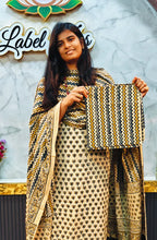 Ajrak Handblock Salwar 14