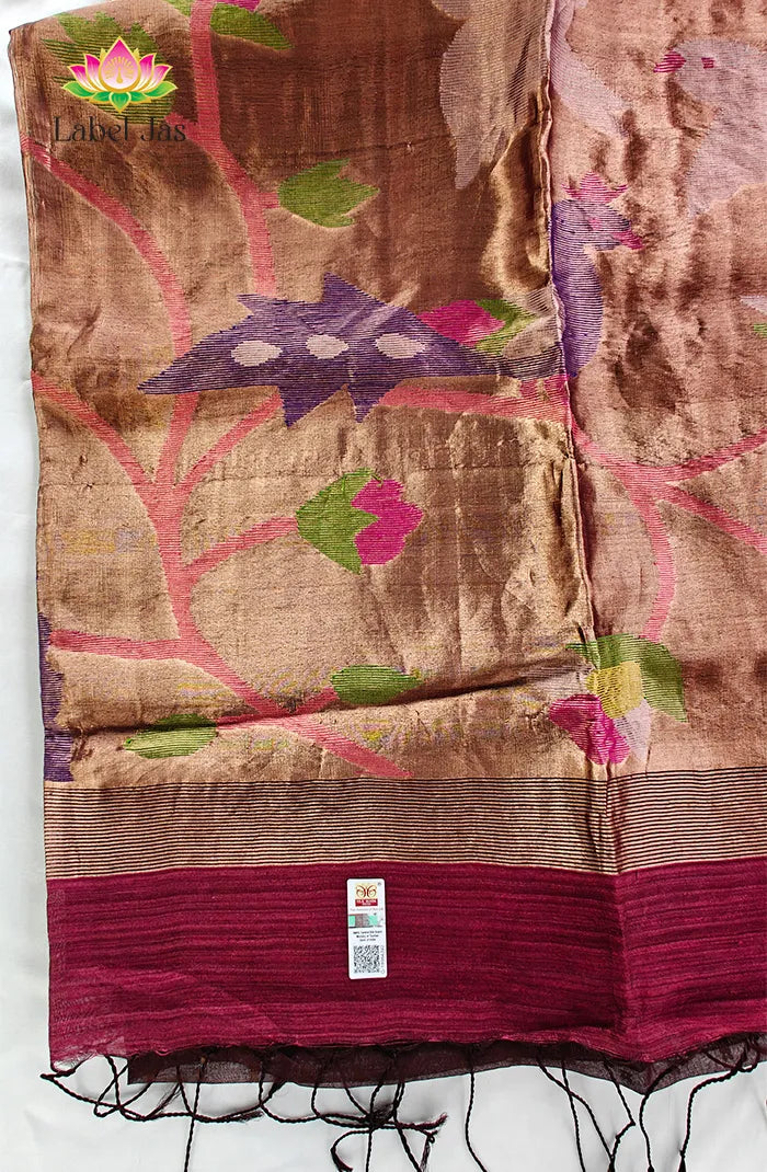 Pure Muslin organza saree 11