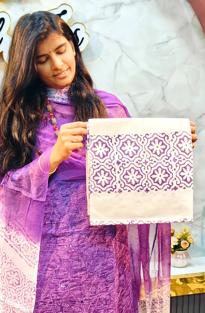 Kota Chikankari Salwar 5 Secondary image