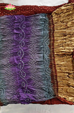 Modal silk with Bandini and Ajrakh Saree 9