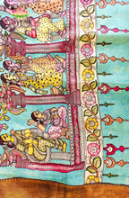 Pure Pen Kalamkari Silk Saree – 07