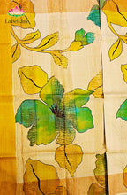 Off White Digital Printed Saree