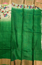 Desi Tussar with Kalamkari Print Saree