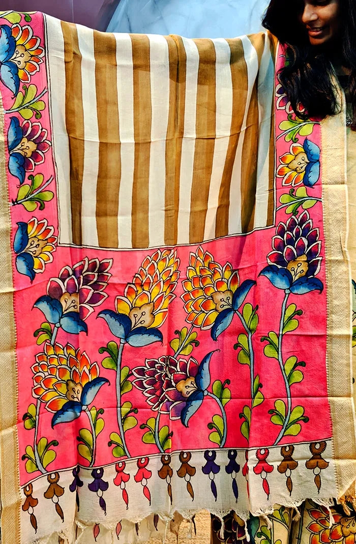 Pure Pen kalamkari Salwar 4 Secondary image