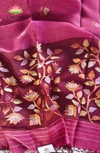 Premium Silk linen with Jamdani weaving 2