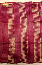Tussar Block Printed Saree 2