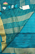 Pure  Linen Saree with Digital print 6
