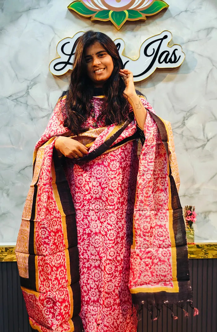 Pure Dupion Silk salwar 3 Main image