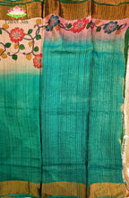 Desi Tussar with Kalamkari Print Saree 3