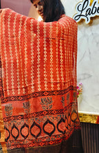 Ajrakh Silk Linen Salwar 17