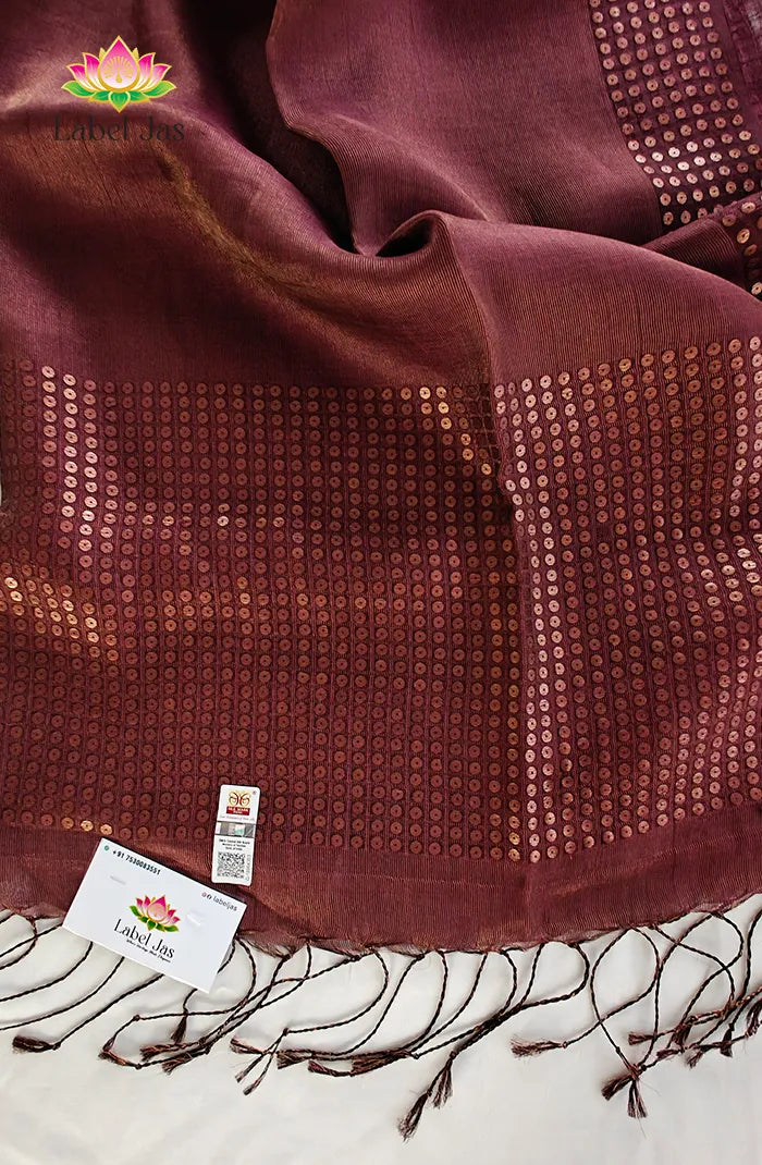 Pure Muslin organza saree 9