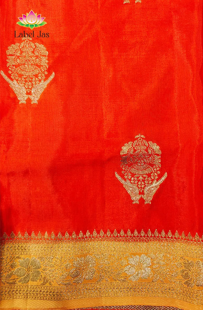 Premium Chiniya silk saree 9