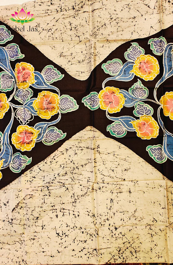 Tussar Batik Saree