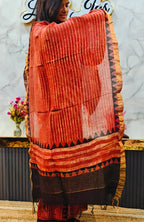Ajrakh Silk Linen Salwar 20
