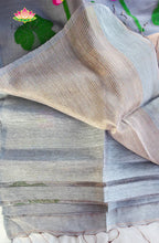 Pure Silk Linen Saree 1
