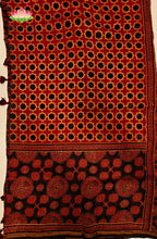 Ajrakh X Chanderi Saree 9