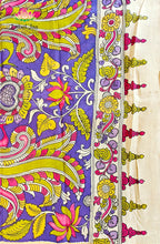 Pure Pen Kalamkari Silk Saree – 01