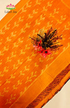 Mercerized Ikkat Cotton Saree