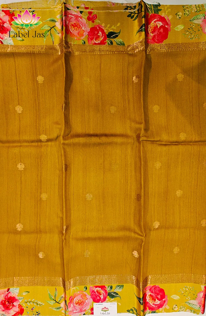 Tussar Georgette Saree Secondary image