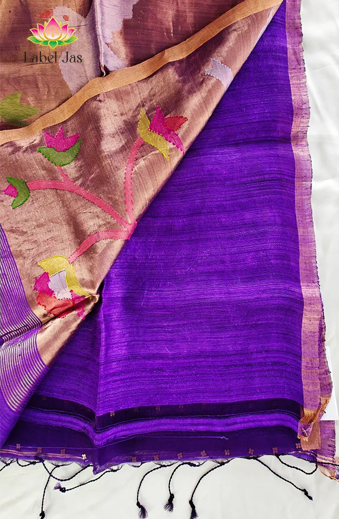 Pure Muslin organza saree 13