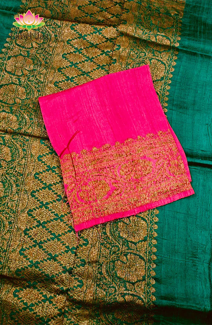 Pure Banarasi  Raw Silk Saree 13