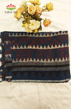 Pure  Linen Saree with Digital print 3