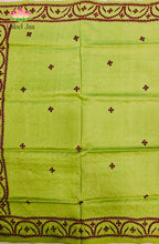 Desi Tussar with Kutch Work Saree 2