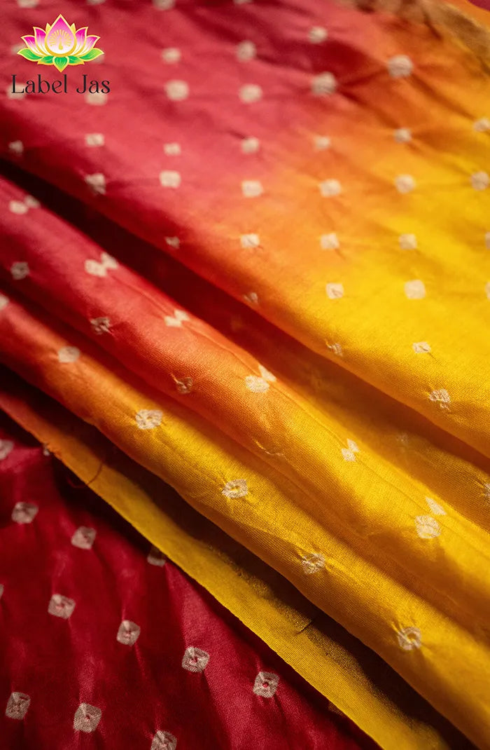 Chanderi Silk Bandhini Salwar_5