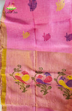 Pure Silk Linen Saree 8