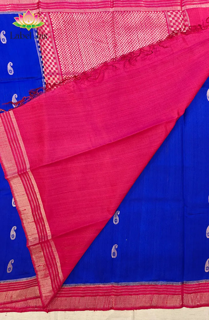 Premium Dupion Silk saree 3 Secondary image