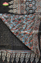 Modal silk with Bandini and Ajrakh Saree 2
