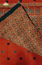 Ajrakh Premium Taj Cotton Saree 2