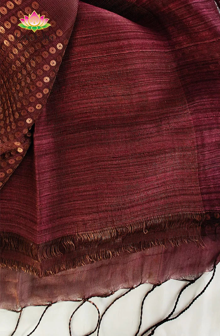 Pure Muslin organza saree 9