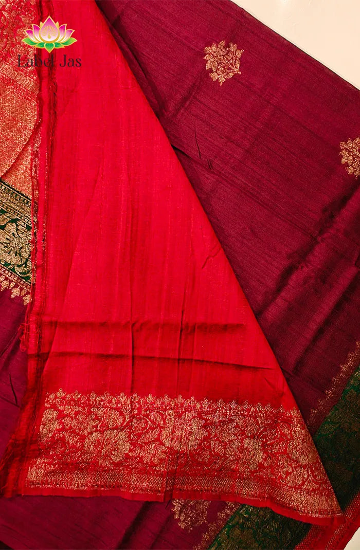 Pure Banarasi  Raw Silk Saree 9