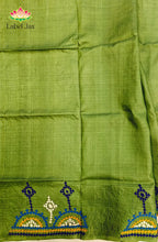 Desi Tussar with Kutch Work Saree