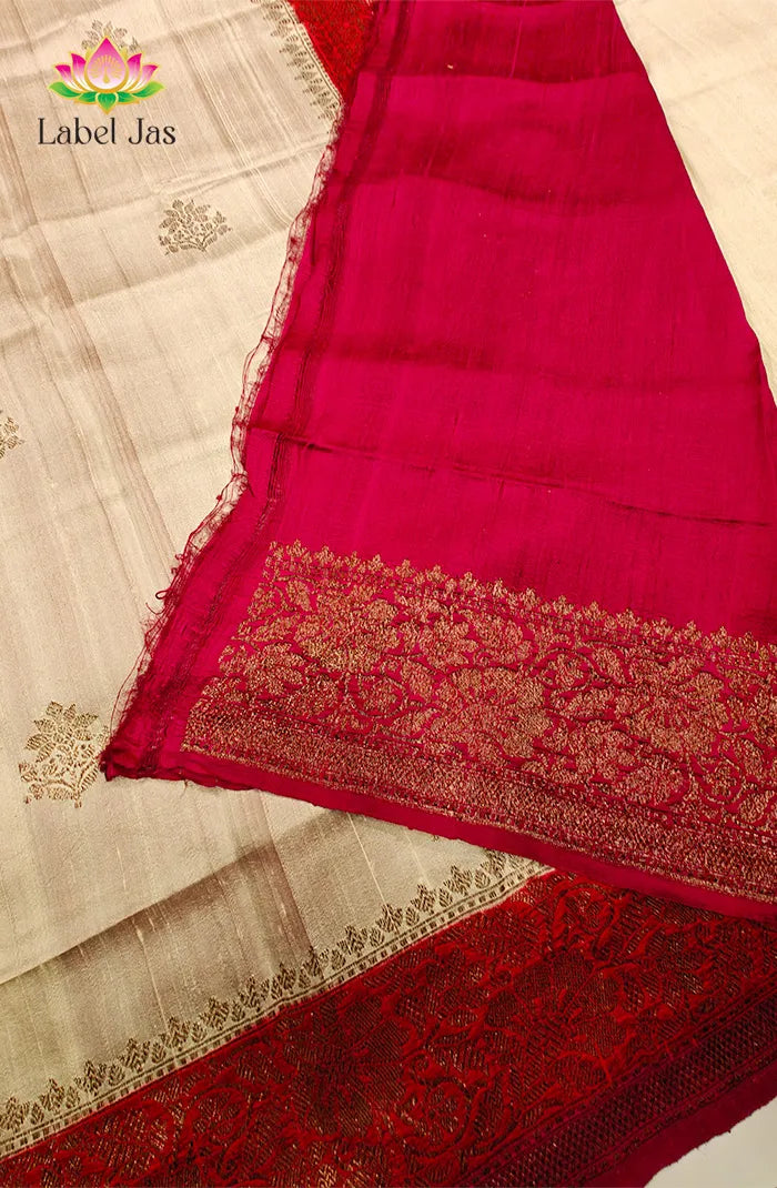 Pure Banarasi  Raw Silk Saree 3