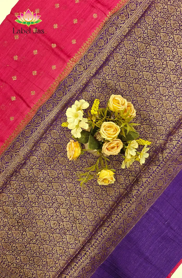 Premium Munga silk saree 1 Secondary image