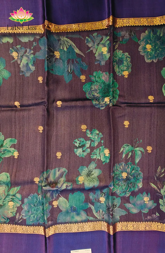 Tussar Georgette Saree 4