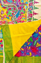 Pure Pen Kalamkari Silk Saree – 02